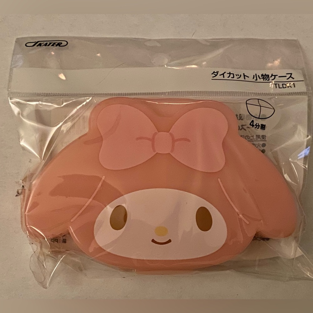 My Melody medicine/gum or mint case.  Plastic, brand new, from Japan